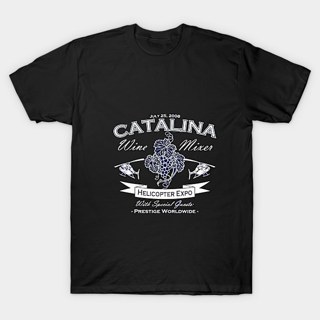 Catalina Wine Mixer T-Shirt by silvianuri021